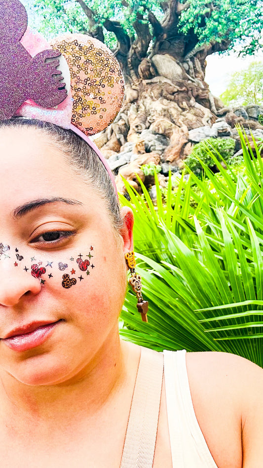 Safari Park Bound Freckle Temporary Tattoos