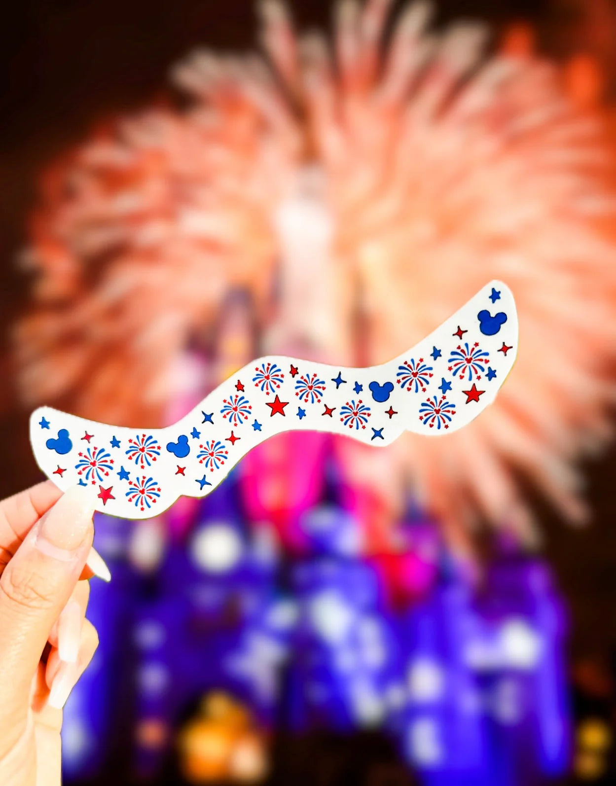 Magical Fireworks Park Bound Freckle Temporary Tattoos